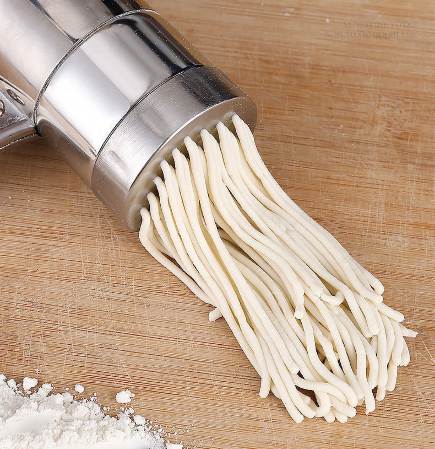 Máquina manual de aço inoxidável para fazer macarrão/massa