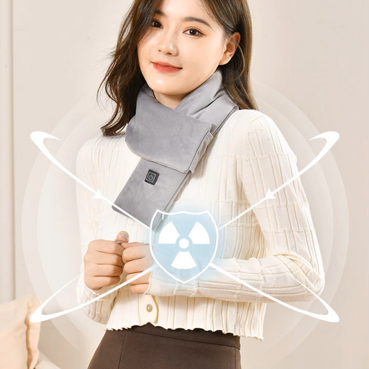 Cachecol Aquecido USB - 3 Níveis de Temperatura com Power Bank