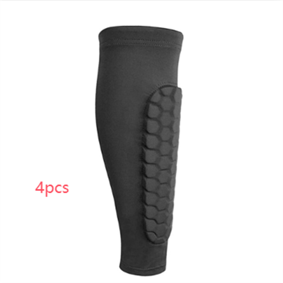 Honeycomb Shank Protection Foot Sock Men's Anti-collision Non-slip