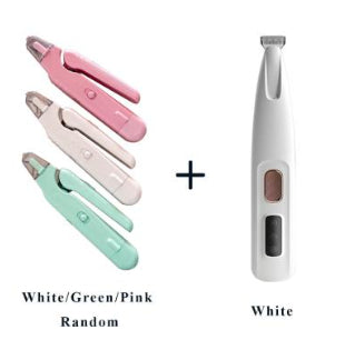 2 In 1 Pet Nail Clippers With LED Light