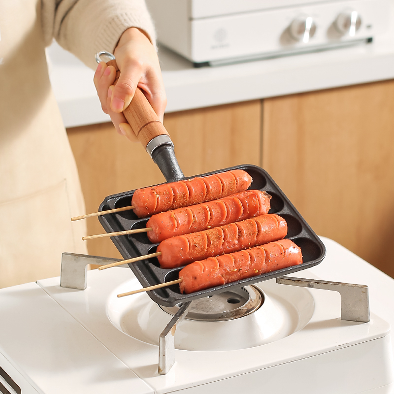 Frigideira Antiaderente com 4 Divisórias - Prática e Conveniente