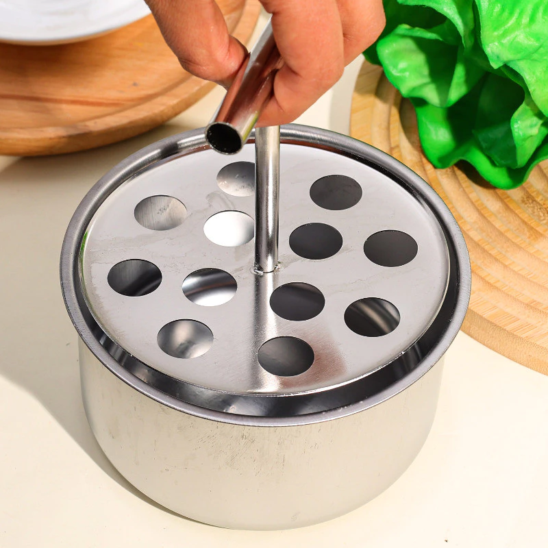 Fabricante de Almôndegas em Aço Inoxidável - Tamanho Grande