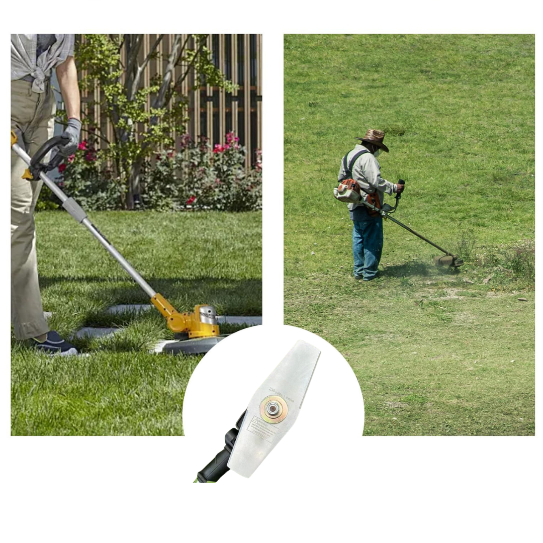 Lâmina de aço manganês 65 – Mais durável, corta mais rápido e de forma uniforme