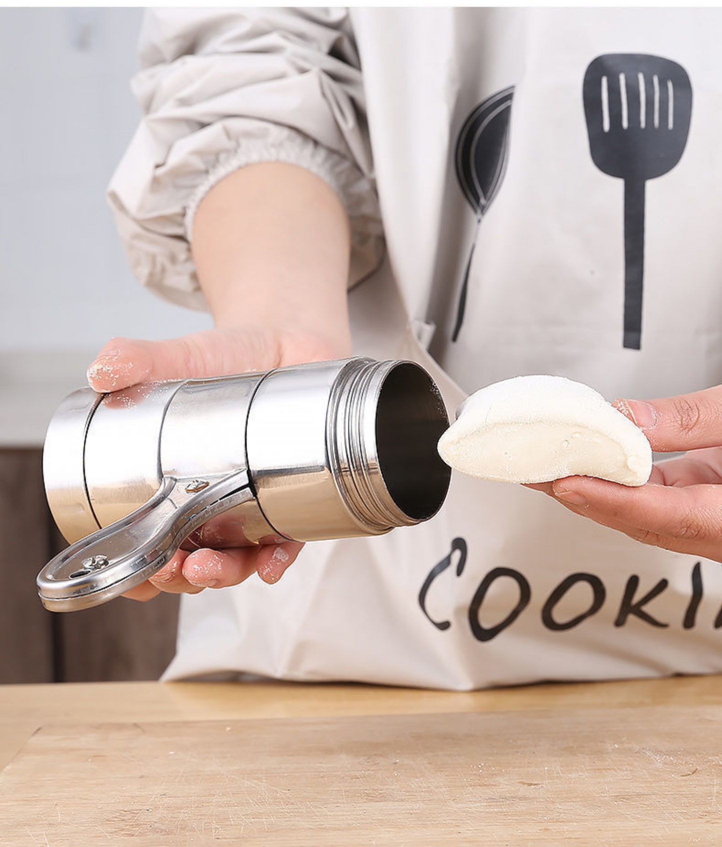 Máquina manual de aço inoxidável para fazer macarrão/massa