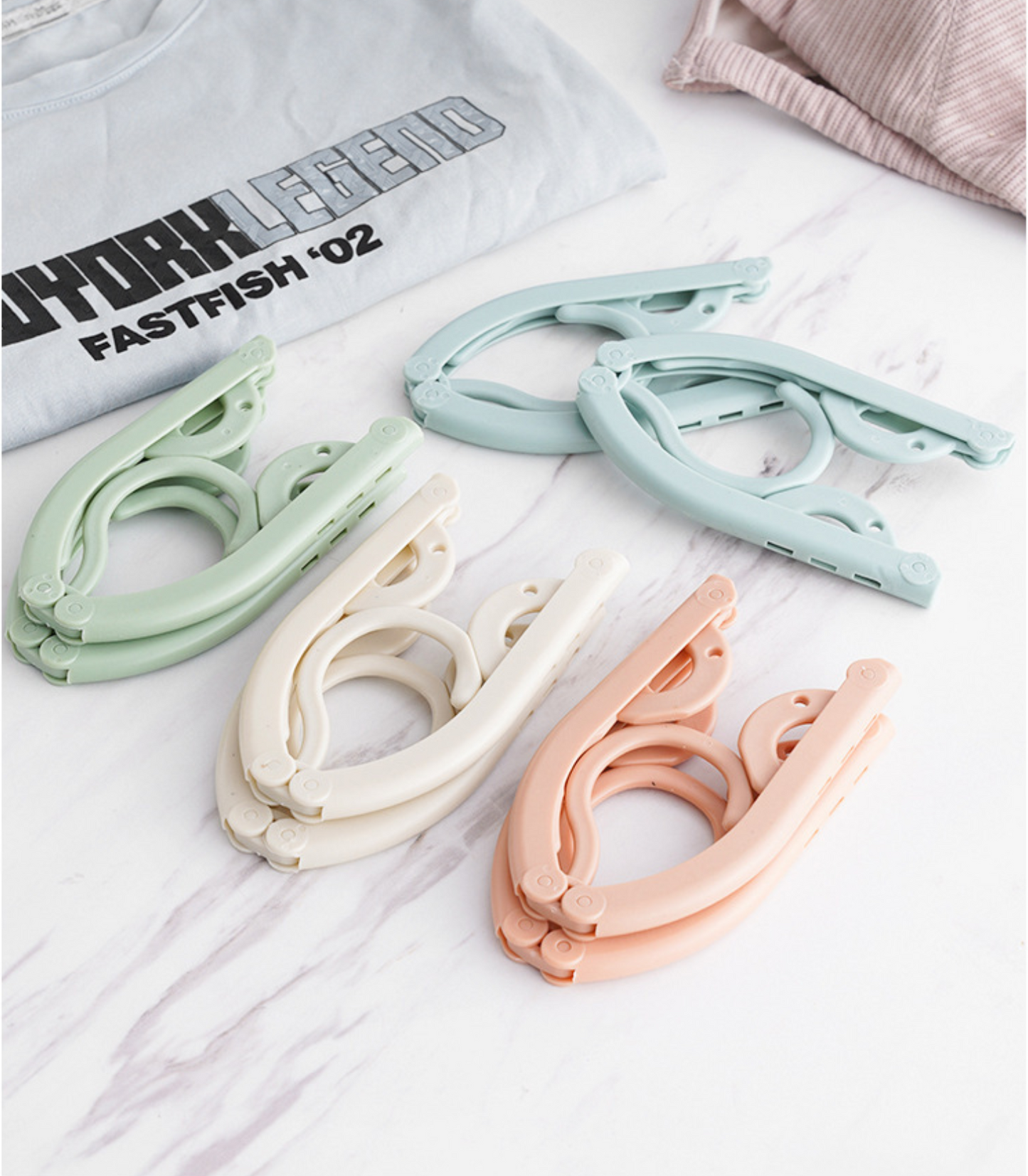 Cabide dobrável mágico – Compacto e multifuncional