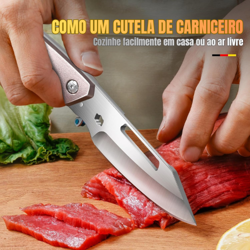 Tesoura de Aves Desmontável Multifuncional - Aço Inoxidável