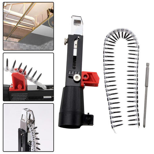 Adaptador para Berbequim em Aparafusadora - Com Fita de Parafusos