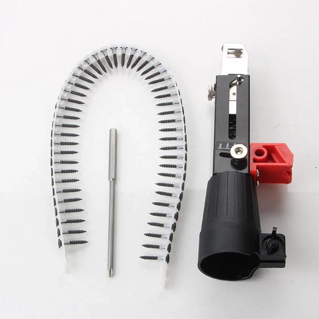 Adaptador para Berbequim em Aparafusadora - Com Fita de Parafusos