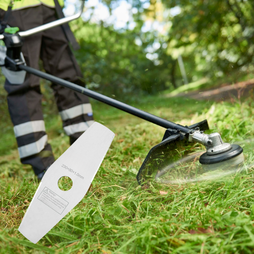 Lâmina de aço manganês 65 – Mais durável, corta mais rápido e de forma uniforme