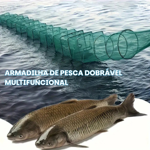 Gaiola Dobrável para Pesca