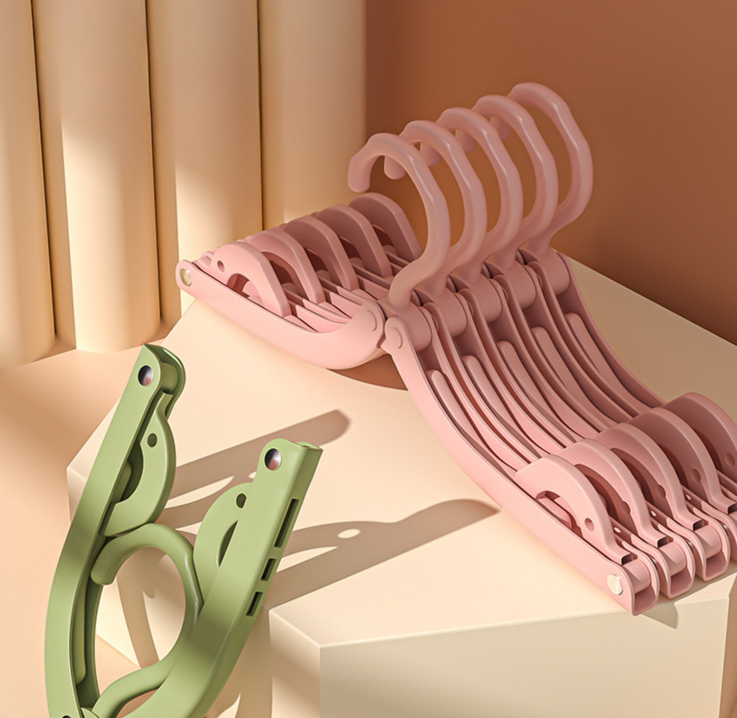 Cabide dobrável mágico – Compacto e multifuncional