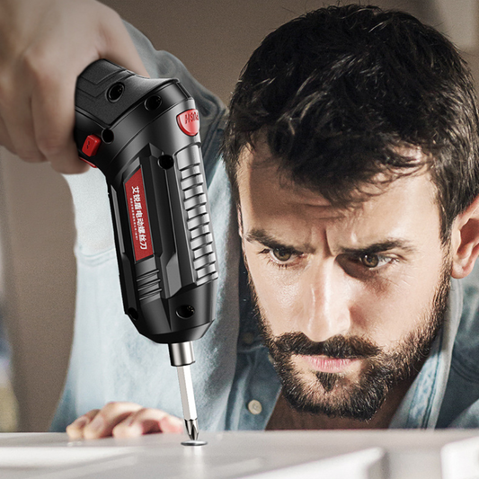 Chave de Fenda Elétrica Multifuncional com Luz LED