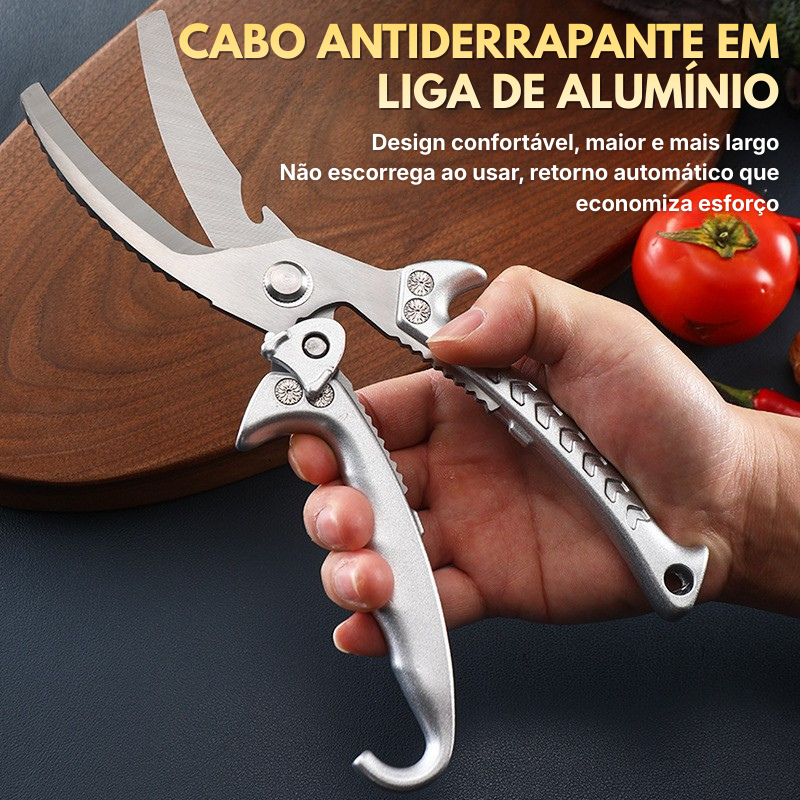 Tesoura de Cozinha Aço Inox - Corte de Ossos