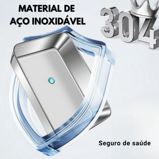 Caixa de Armazenamento SUS304 com Tampa (25x19.5x5cm)