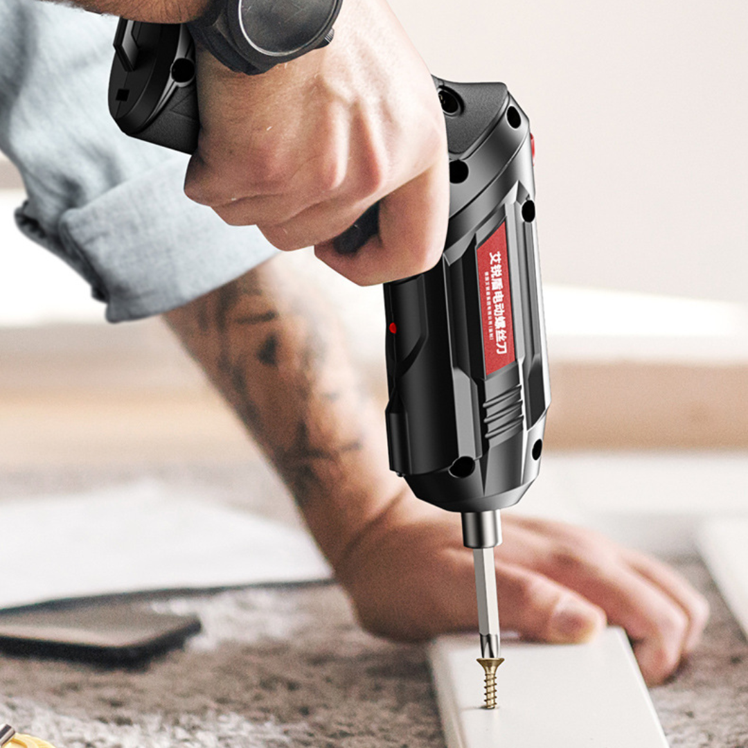 Chave de Fenda Elétrica Multifuncional com Luz LED