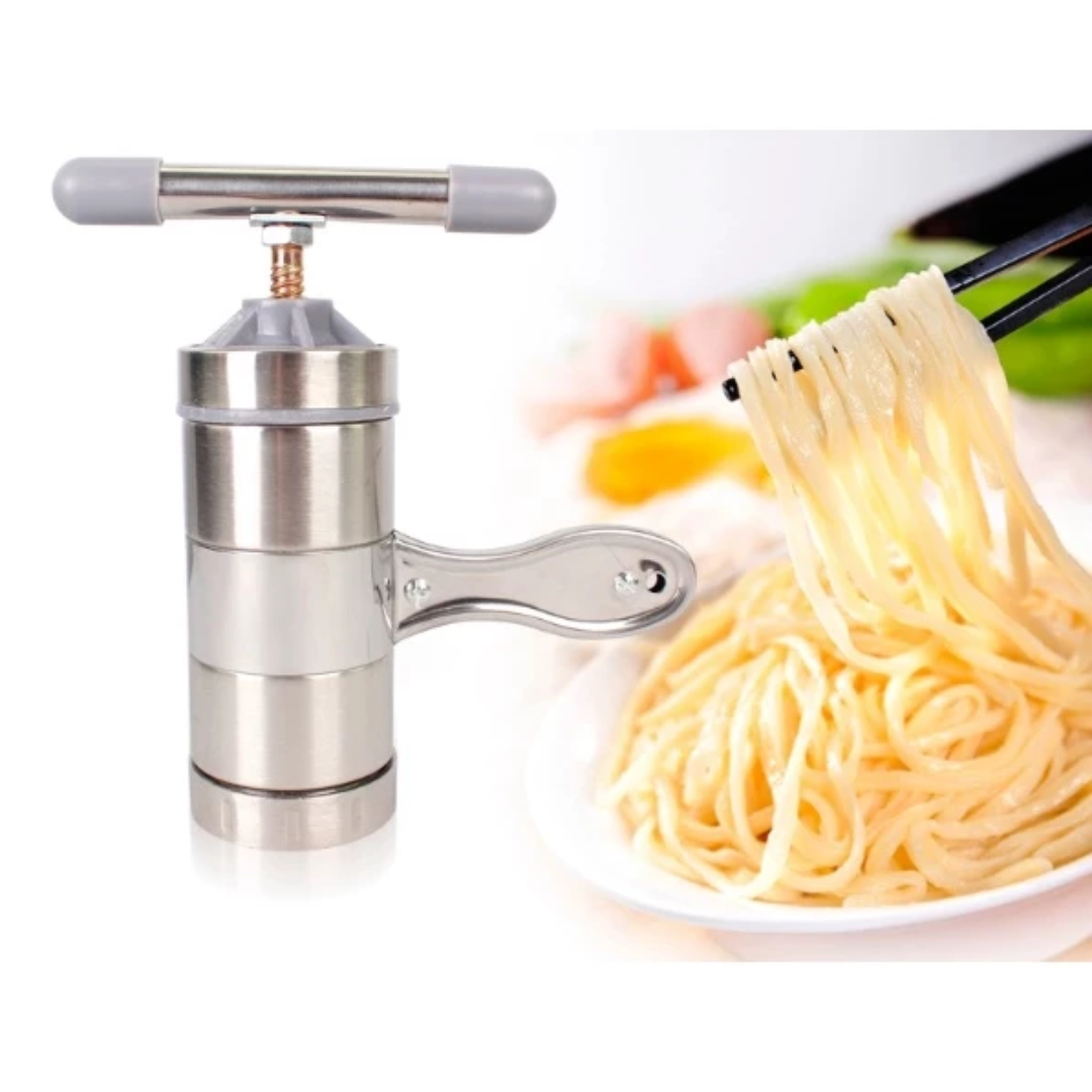Máquina manual de aço inoxidável para fazer macarrão/massa
