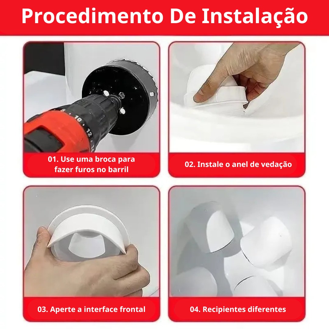 Porta de Alimentação Automática para Galinhas e Patos