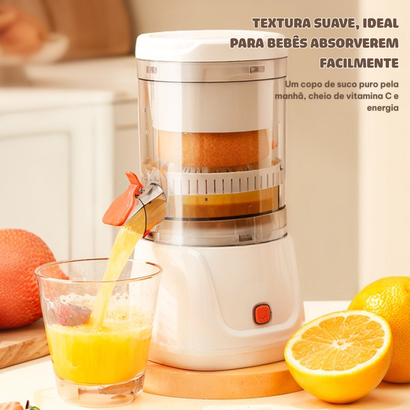 Espremedor Elétrico Multifuncional – Suco Durável e Prático em Casa