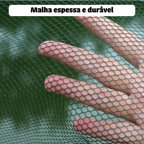 Rede Verde Dobrável para Pesca