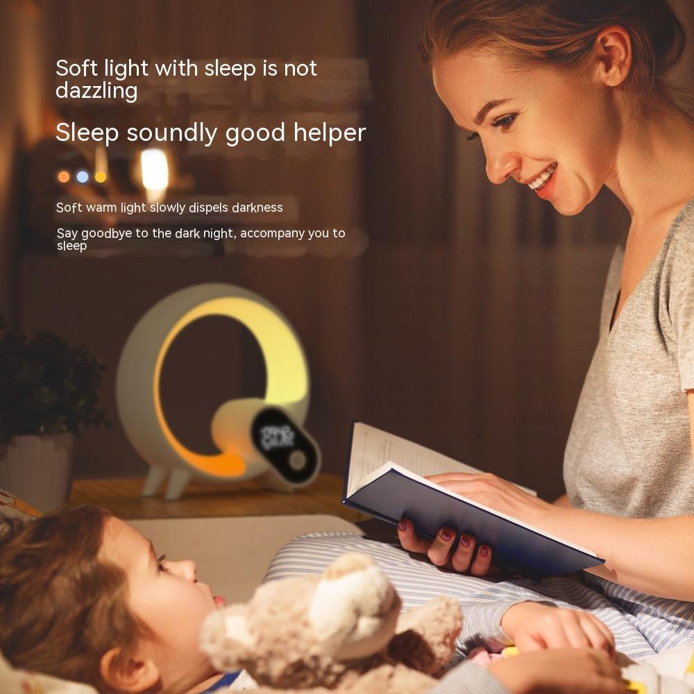Creative Q Light Sunrise Alarm Clock - Bluetooth Audio & Wake-up Light
