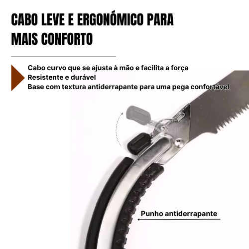 Serra Manual para Jardinagem e Poda