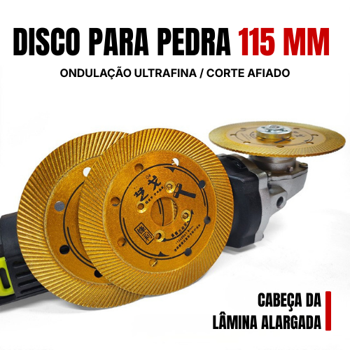 Disco de Corte Diamantado Multifunções 5 em 1