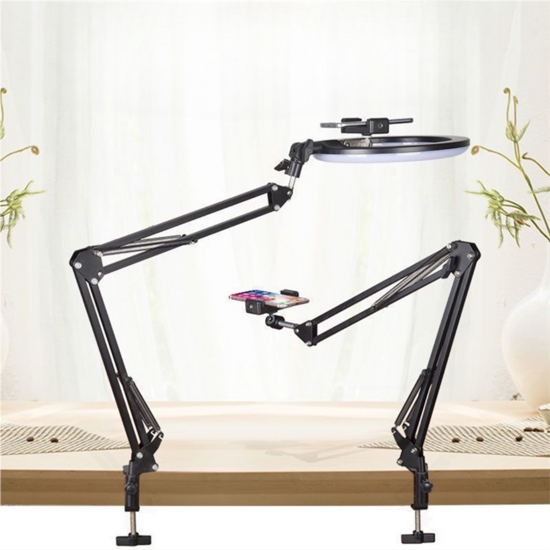 Suporte inteligente para telemóvel e tablet com rotação de 360 graus