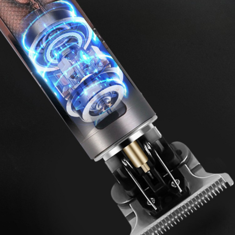 Máquina De Cortar Cabelo Eléctrica Kemei Professional Vintage