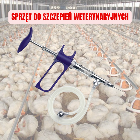 Seringa 2ml para Frangos e Patos – Aplicação Rápida, Precisa e Sem Desperdício