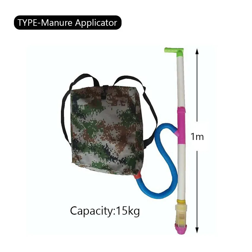Distribuidor de fertilizante inteligente de mochila