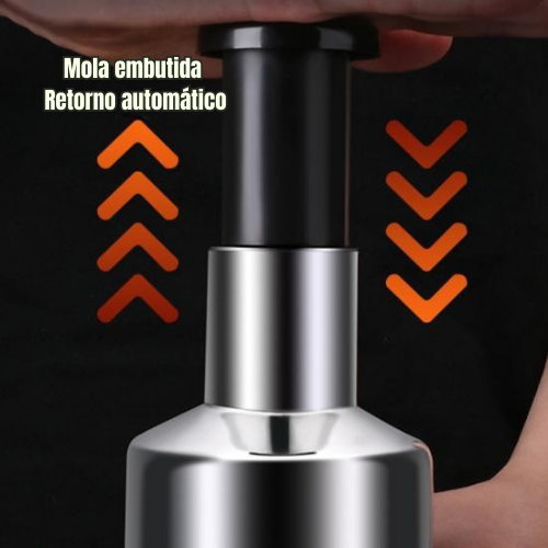 KitchenHelp™ Picadora De Aço Para Alho, Cebola, Gengibre, Pimenta E Fruta