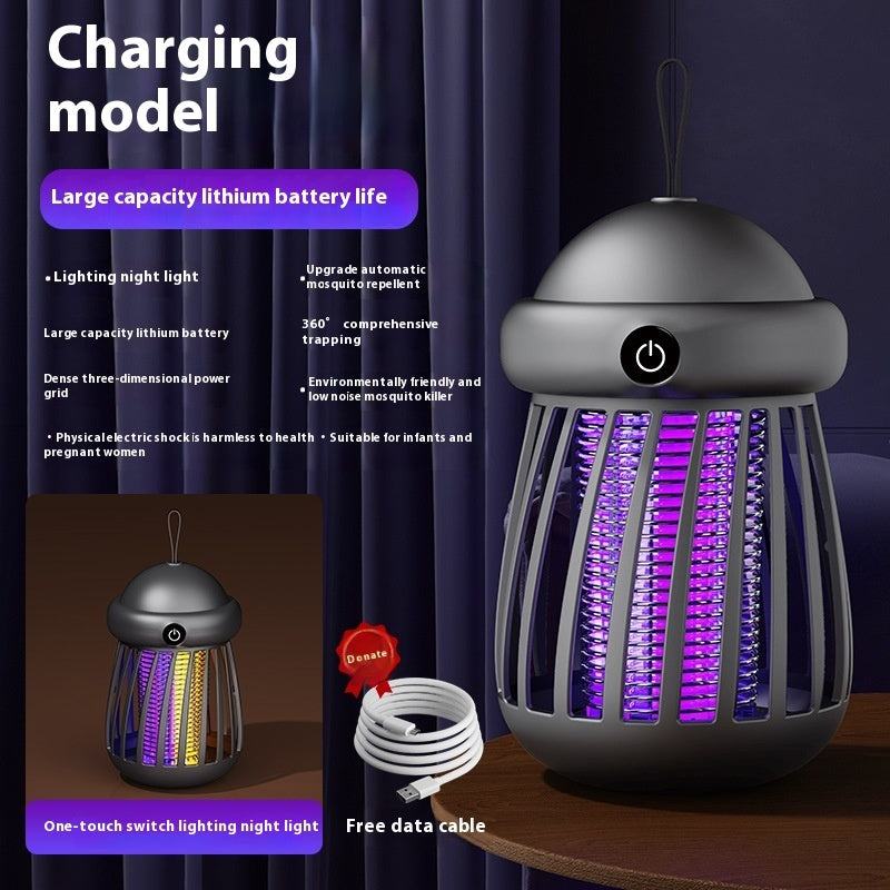 USB Electric Mosquito Killer Lamp - Silent & Outdoor