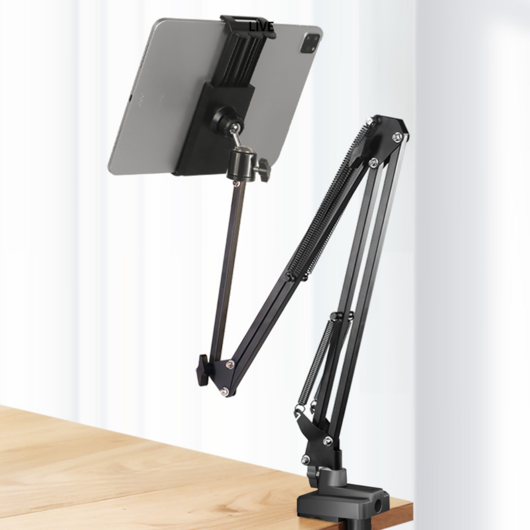 Suporte inteligente para telemóvel e tablet com rotação de 360 graus