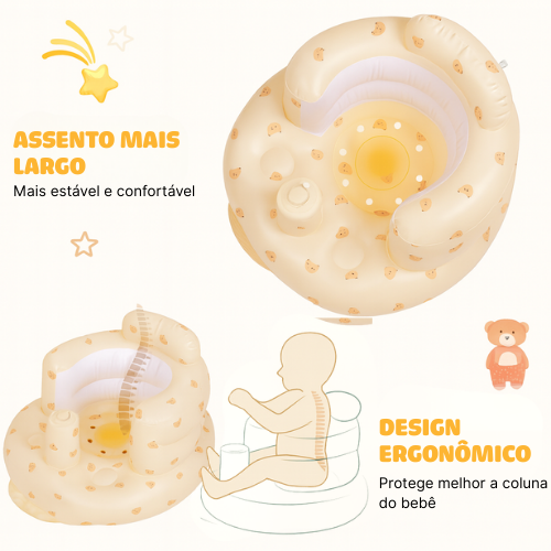 BestSeller™ - Cadeira Insuflável Multifuncional E Confortável Para Bebê