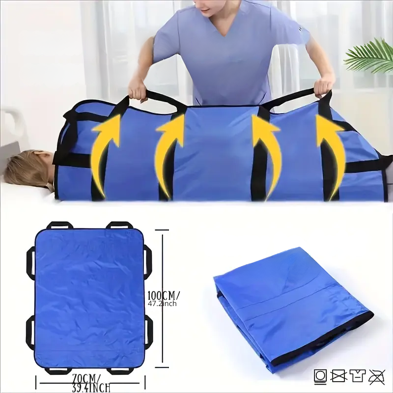 Tapete de Transferência de Doentes com 6 Pegas