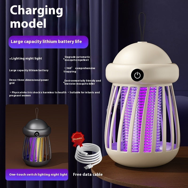 USB Electric Mosquito Killer Lamp - Silent & Outdoor