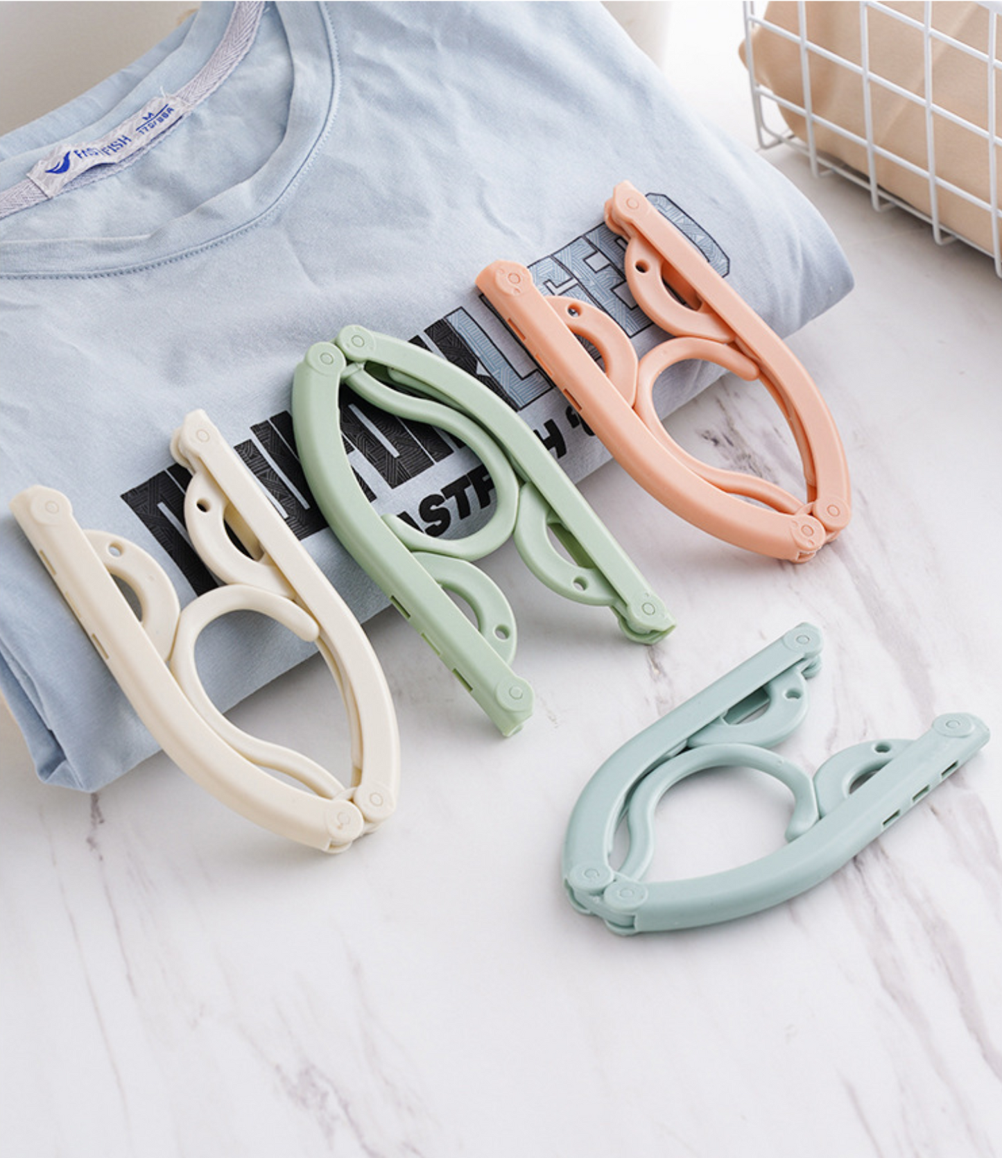 Cabide dobrável mágico – Compacto e multifuncional