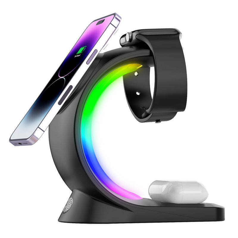 4-in-1 Magnetic Wireless Charger - Fast Charging Station