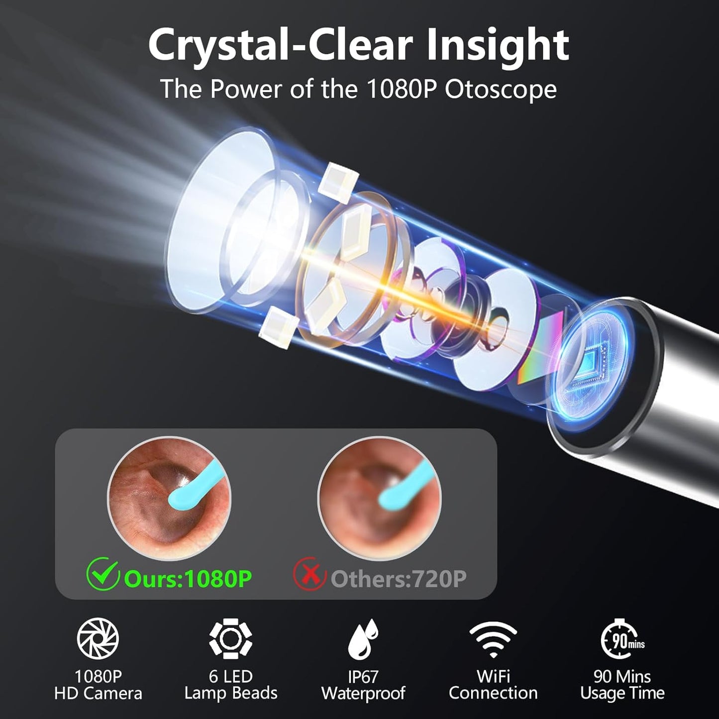 Limpador de Ouvido Inteligente NE3