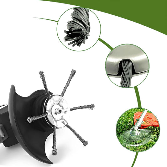 Cabeça de Corte para Roçadeira com 6 Lâminas em Aço