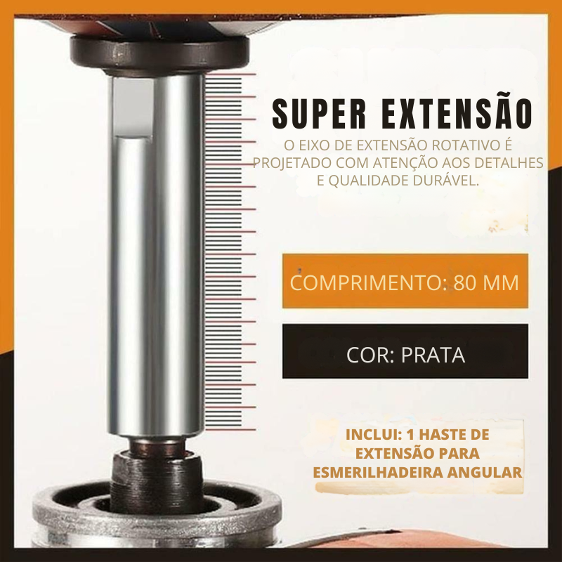 Haste de Extensão para Esmerilhadeira Angular