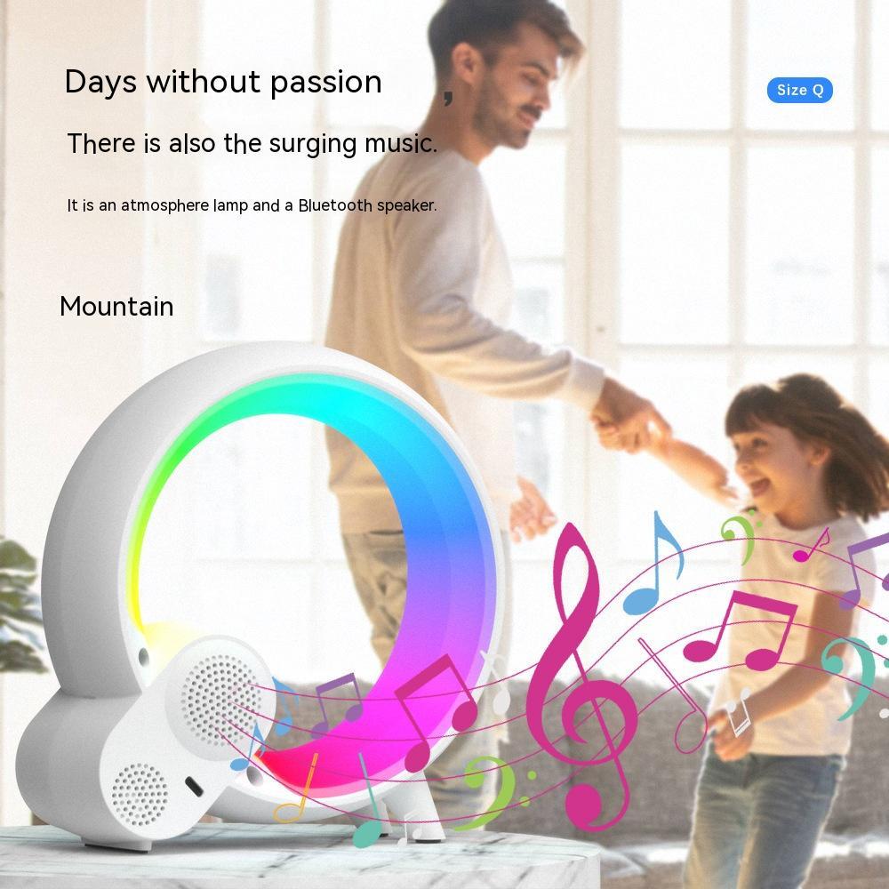 Creative Q Light Sunrise Alarm Clock - Bluetooth Audio & Wake-up Light