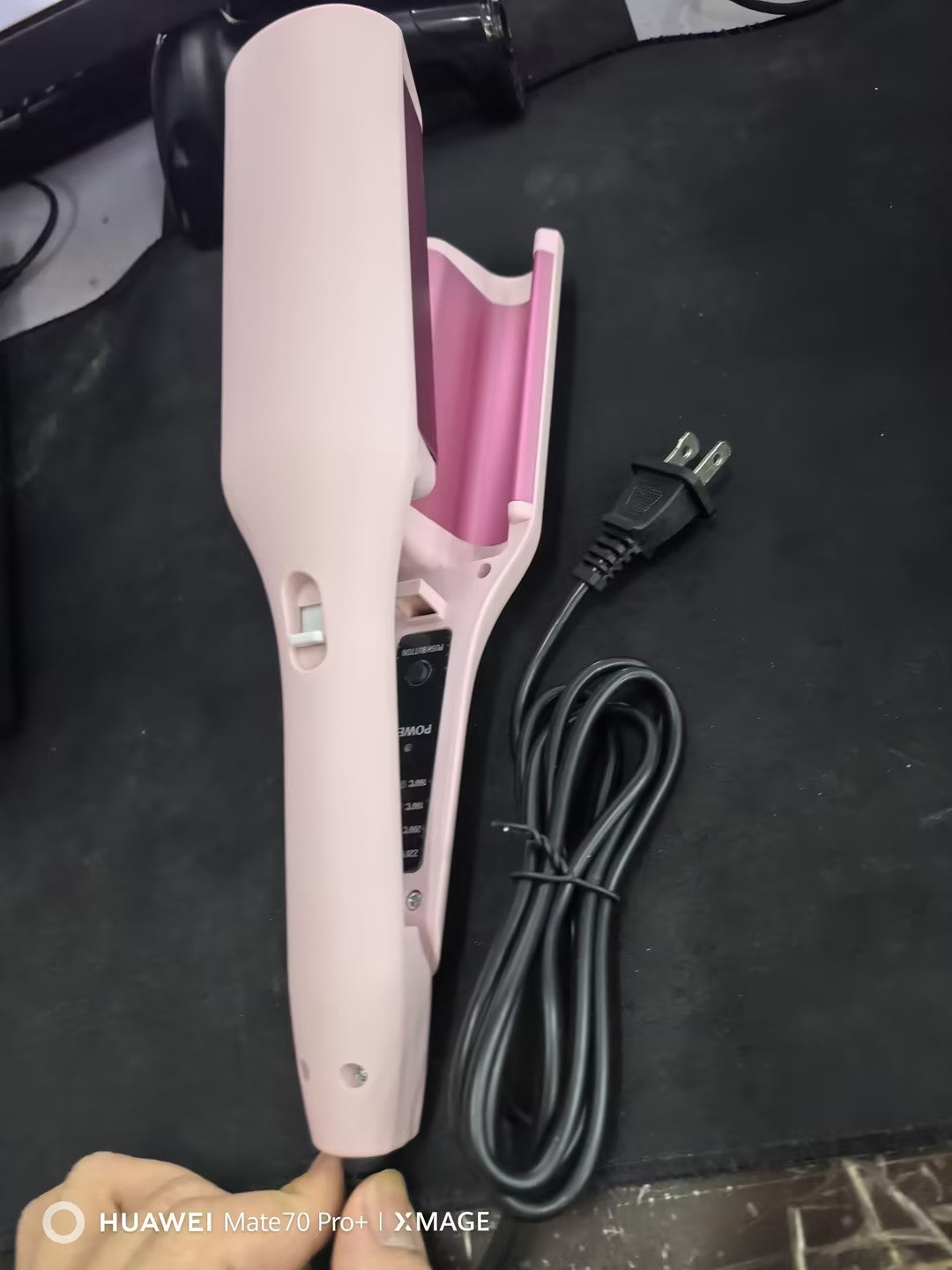 Hair Curling Iron 32mm - Deep Wave Curler with 4 Temperature Settings