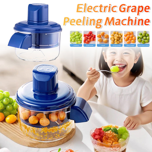 Automatic Electric Grape Peeler - Rechargeable Fruit Peeling Machine
