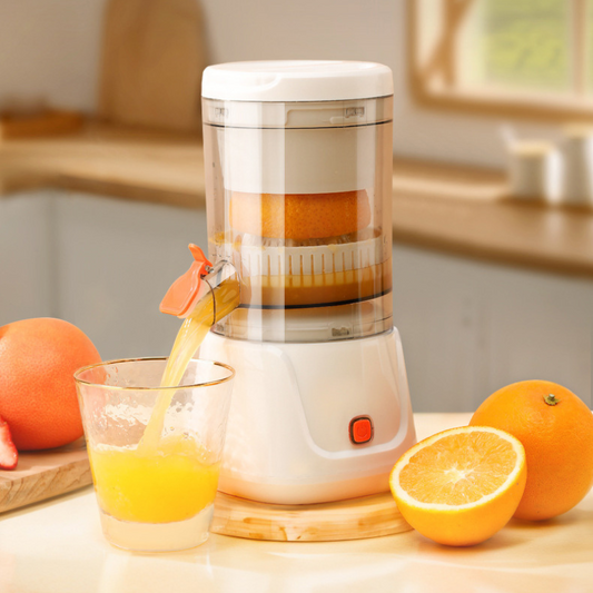 Espremedor Elétrico Multifuncional – Suco Durável e Prático em Casa