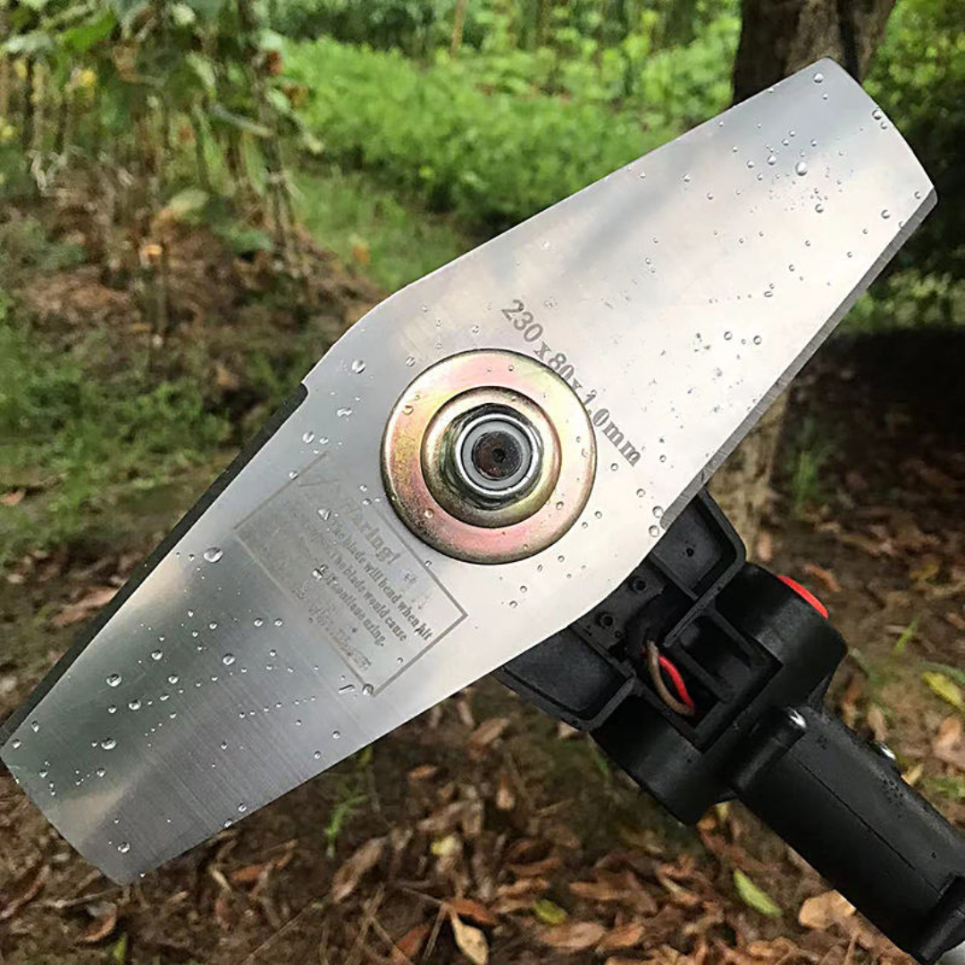 Lâmina de aço manganês 65 – Mais durável, corta mais rápido e de forma uniforme