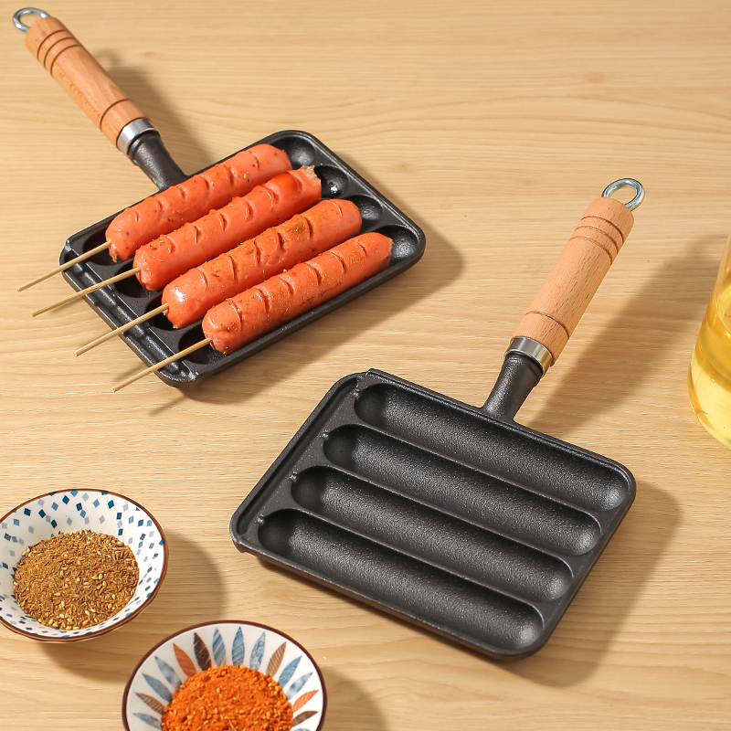 Frigideira Antiaderente com 4 Divisórias - Prática e Conveniente