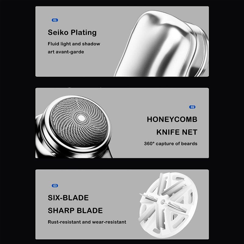 ZVO RefineX™ Mini afeitadora eléctrica de nueva generación.