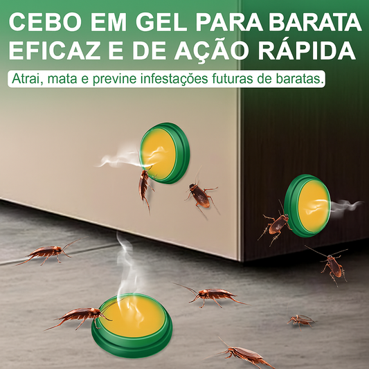 Combo de Iscas Biológicas para Baratas - Sem Odor e Não Tóxico