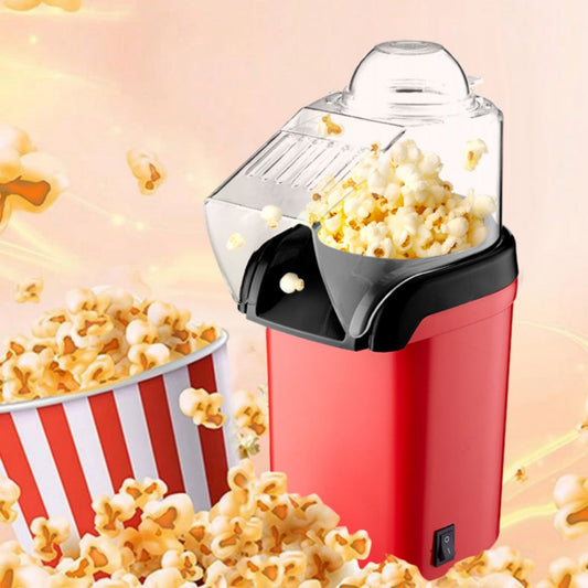 Máquina de Pipocas Elétrica – Sem Óleo, Segura e Rápida para Casa